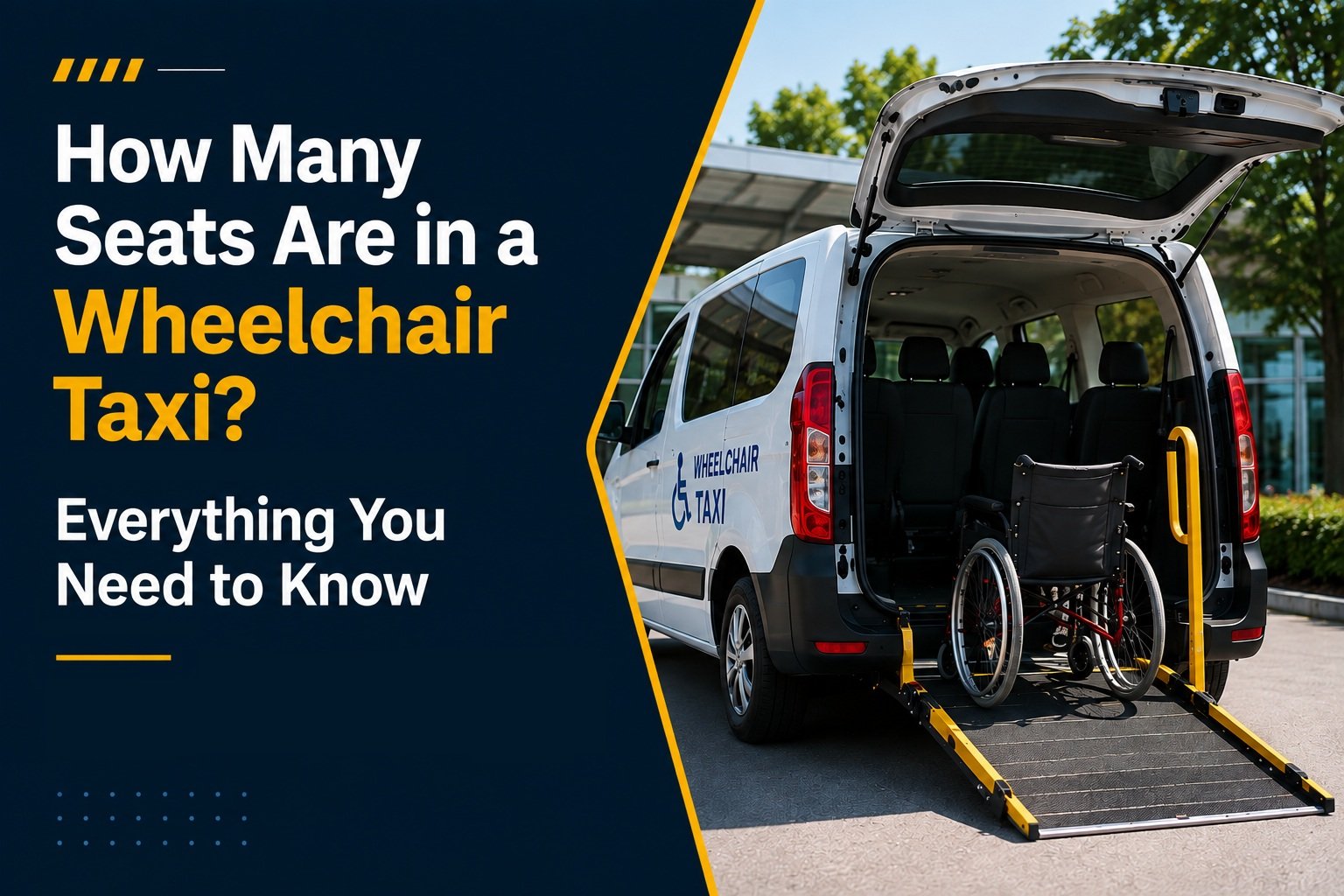 How Many Seats Are in a Wheelchair Taxi