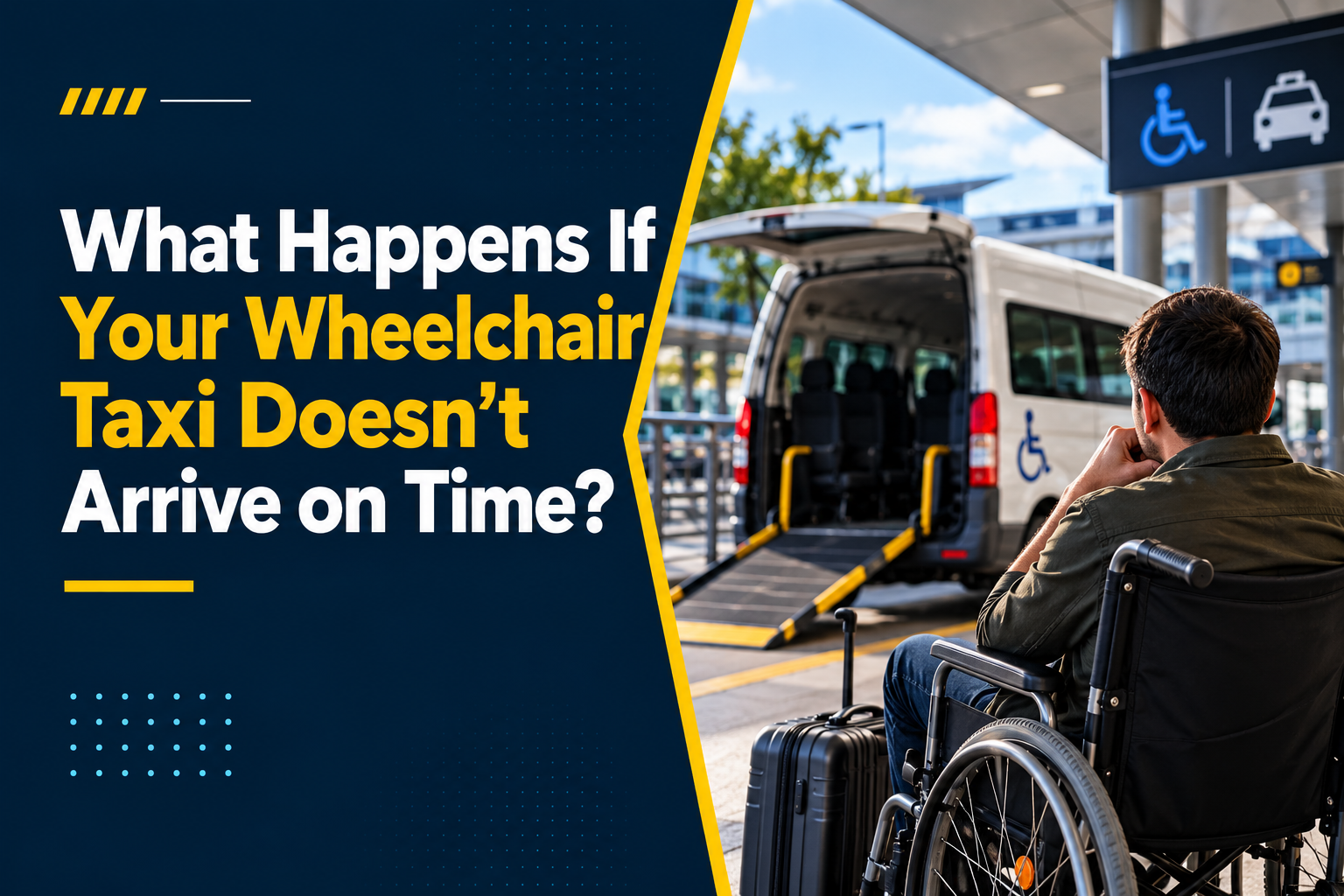 What Happens If Your Wheelchair Taxi Doesn't Arrive on Time